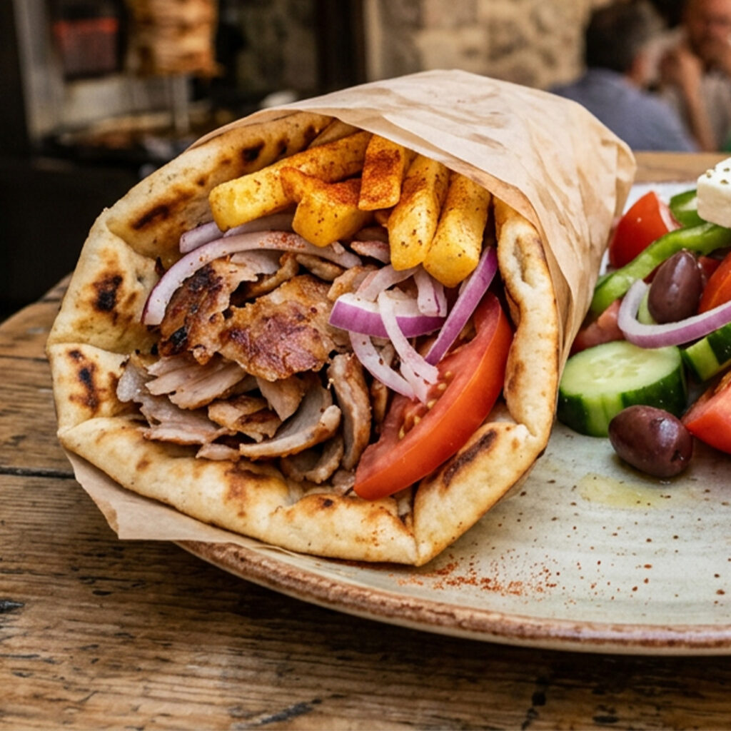 Baked Lamb Sandwich